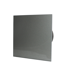 Вентилятор накладной сверхмощный MMotors JSC MMP-06 100/169 куб/ч Стекло/Квадрат Темно Серый