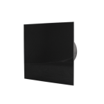 Вентилятор накладной сверхмощный MMotors JSC MMP-06 100/169 куб/ч Стекло/Квадрат Черный