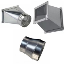 Переход из оцинкованной стали