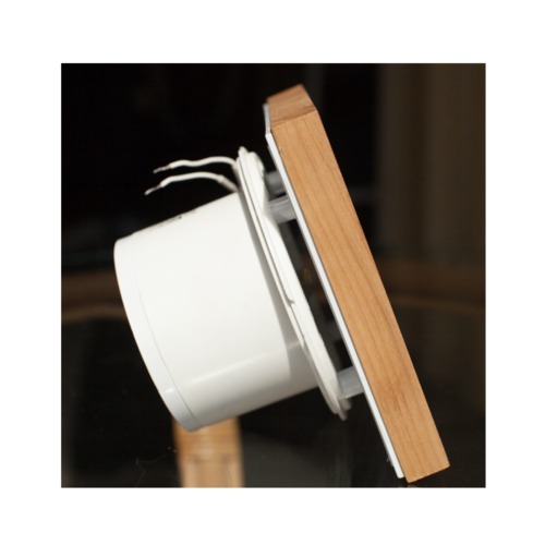 Вентилятор накладной сверхтонкий MMotors JSC MMP-09 100/90 куб/ч Дерево/Вишня натуральная