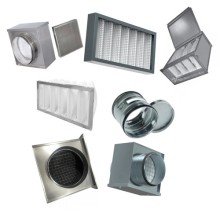 Воздушные фильтры для прямоугольных и круглых каналов систем вентиляции