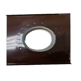 Монтажная площадка 100/200 оцинк. 0,5 / оцинк. 0,5 красный