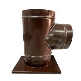 Монтажная площадка 100/200 оцинк. 0,5 / оцинк. 0,5 красный