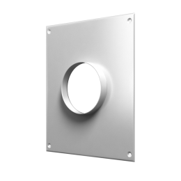 150 Площадка торцевая металлическая 197х238, фланец O150