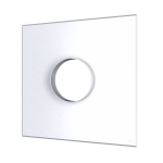 115 Площадка торцевая металлическая 300х300, с фланцем O115