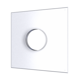 115 Площадка торцевая металлическая 300х300, с фланцем O115