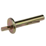 Анкер-клин 6х60 стальной желтопассированный для крепления перфоленты