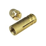 Цанга М8 8х30 латунь анкер забивной