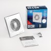 Накладной вентилятор Soler Palau DECOR-100C Silver