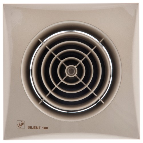 Накладной вентилятор Soler Palau SILENT-100 CZ CHAMPAGNE