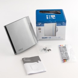 Накладной вентилятор Soler Palau SILENT-100 CZ GREY DESIGN 4C