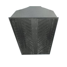 Зонт 600х1500х400 из оцинкованной стали с лабиринтным ЖУ