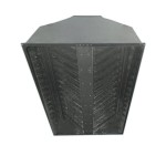 Зонт 1500х1500х400 из оцинкованной стали с лабиринтным ЖУ