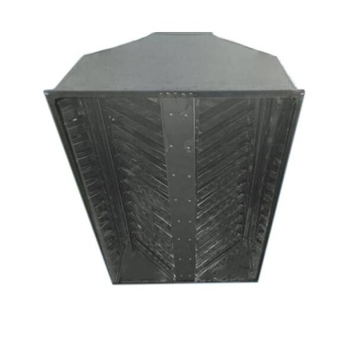 Зонт 1500х1500х400 из оцинкованной стали с лабиринтным ЖУ