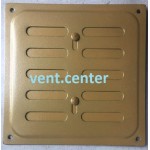 Решетка металлическая Колор регулируемая 160х160 бронза