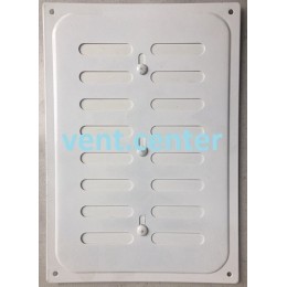 Решетка металлическая Колор регулируемая 160х240 белый