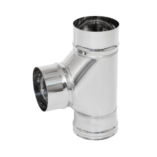 Тройник-Д 90 160 AISI 430 нерж. 0,8