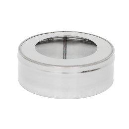 Заглушка для трубы 80 AISI 430 нерж. 0,5