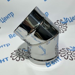 Отвод 45 80 AISI 430 нерж. 0,5