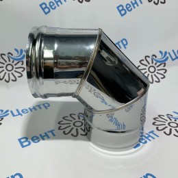 Отвод 90 80 AISI 430 нерж. 0,5