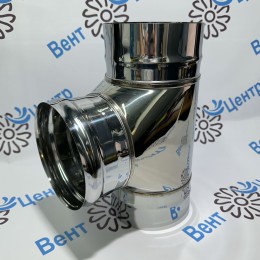 Тройник 90 80 AISI 430 нерж. 0,5