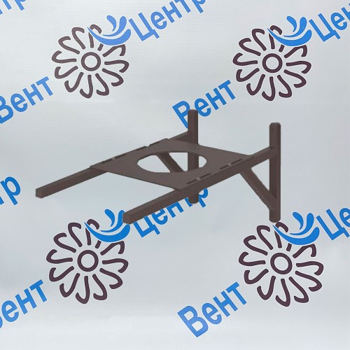 Опора сэндвич дымохода 100 оцинк. 0,5 коричневый