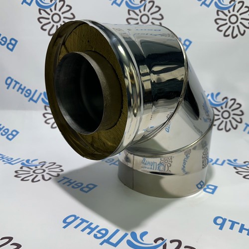 Отвод 90 120/200 AISI 430 нерж. 0,5 / AISI 430 нерж. 0,5