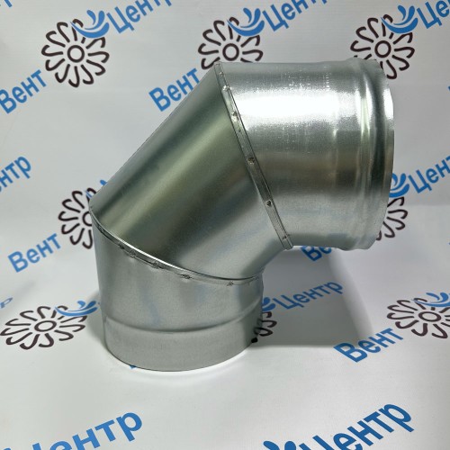 Отвод 90 120/200 оцинк. 0,5 / AISI 430 нерж. 0,5