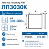 Люк под покраску ЛПК 30х30