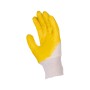 Перчатки с нитриловым частичным покрытием, Лайт, манжет - резинка, Fort