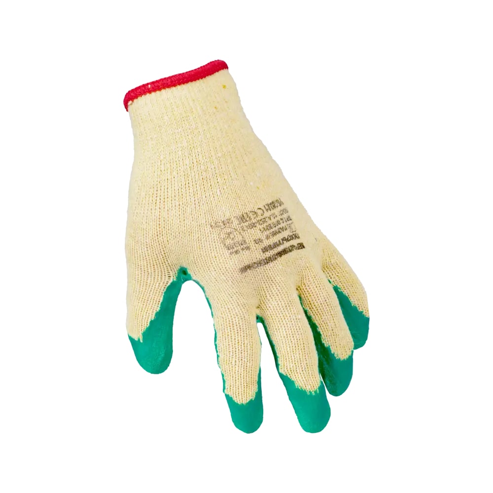 Перчатки с латексным покрытием рифлёным, Fort