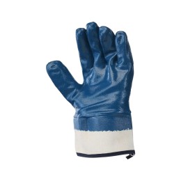 Перчатки с нитриловым полным покрытием, манжет - крага
