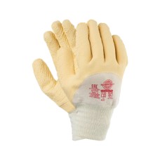 Перчатки с латексным покрытием, манжет — резинка