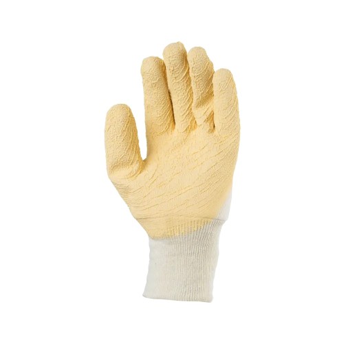 Перчатки с латексным покрытием, манжет — резинка