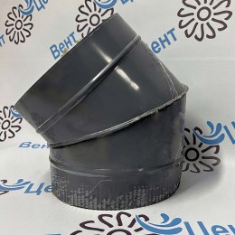 Сэндвич Отвод 45 300/380 оцинк. 0,5 / оцинк. 0,5 серый