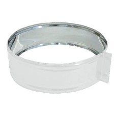 Хомут стяжной 230 оцинк. 0,5 белый