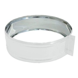 Хомут стяжной 210 оцинк. 0,5 белый