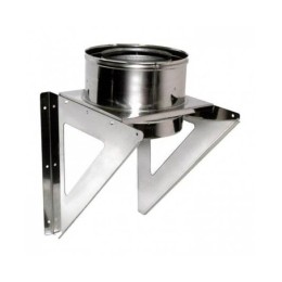 Опора под монтажную площадку 100 см сталь белый