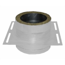 Монтажная площадка 100/200 оцинк. 0,5 / оцинк. 0,5 белый