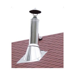 Разделка крышная 160 оцинк. 0,5 белый