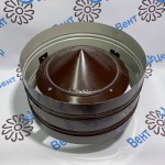 Дефлектор 100/200 оцинк. 0,5 / оцинк. 0,5 коричневый