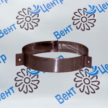 Хомут под растяжку  оцинковка коричневая