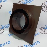 Монтажная площадка 300/380 оцинк. 0,5 / оцинк. 0,5 коричневый