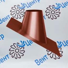 Разделка крышная 160 оцинк. 0,5 коричневый