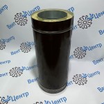 Сэндвич Труба 1 м 140/220 оцинк. 0,5 / оцинк. 0,5 коричневый