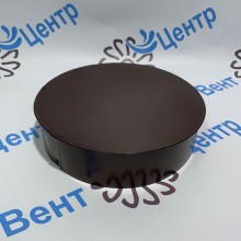 Заглушка оцинковкованная коричневая