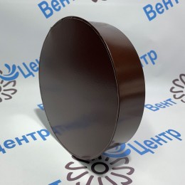 Заглушка 150 оцинк. 0,5 коричневый