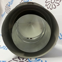 Зонт 150/210 оцинк. 0,5 / оцинк. 0,5 коричневый