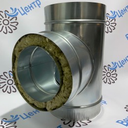 Сэндвич Тройник 90 150/210 оцинк. 0,5 / оцинк. 0,5 оцинковка