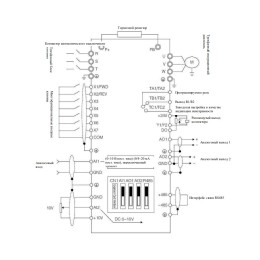 Преобразователь частоты SAKO SKI600-011G/015P-4 11 кВт, 380В